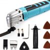 PHIRAH Oscillating Multi Tool Blue Plastic Design-0