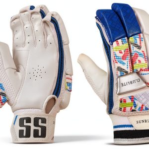Cricket Batting Gloves SS Sunridges Leather Fit-0