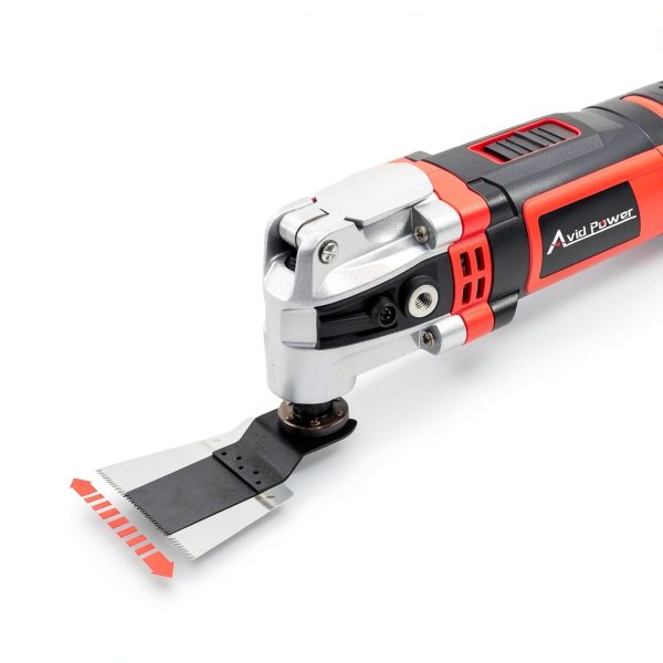 Avid Power Oscillating Tool Red 4-5 Degree Corded-2