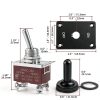 12V Toggle Switch RVMARINEPAT Metal Panel Mount-6