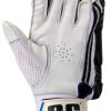 SS Cricket Batting Gloves Navy Right Hand Leather-1