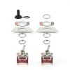 Huquczm Waterproof 30A Toggle Switch Panel Mount-4
