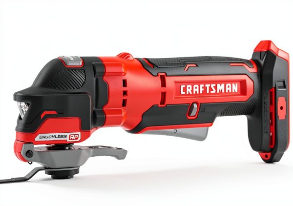 CRAFTSMAN Oscillating Tool Battery Powered Black/Red-8