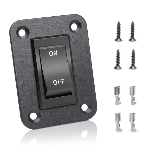 mankk Automotive Toggle Switch 12V 20A ON-OFF-0