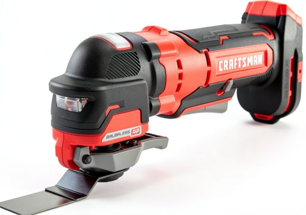 CRAFTSMAN Oscillating Tool Battery Powered Black/Red-0