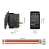 Joinfworld 12V 20A SPST Rocker Switch-1