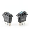 TIANWIDJEW 12V 3-Pin Toggle Switch Blue-1