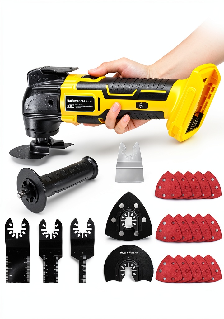 Synxiter oscillating tool being used to cut drywall in a home renovation