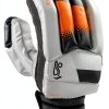 Kookaburra Cricket Batting Gloves Cotton White-Grey-2