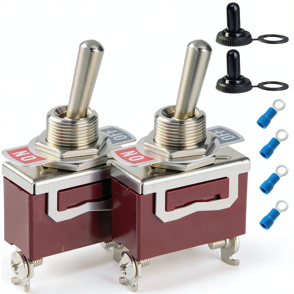 Huquczm Waterproof 30A Toggle Switch