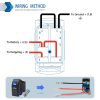 KEING 24V 20A ON-OFF Toggle Switch Blue-3