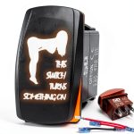 12v Rocker Switch 50 Caliber Racing Automotive-0