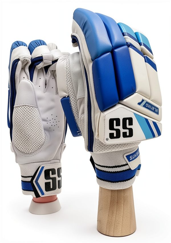 Cricket Batting Gloves Sareen Sports Leather Mens-0