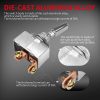 Automotive Toggle Switch Silver Metal SPST-3