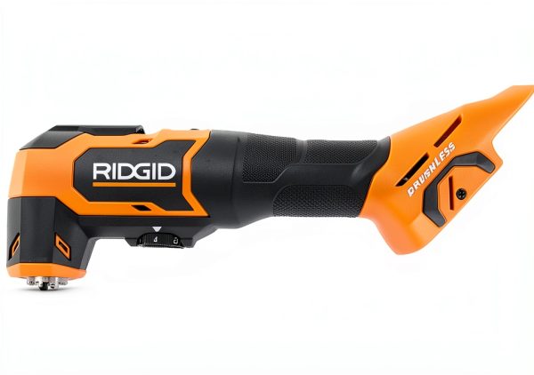 RIDGID R86240B Oscillating Power Tool Orange ABS Plastic-4