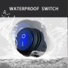 mankk Waterproof Rocker Switch Blue LED-4