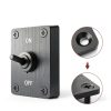 12V Toggle Switch RVMARINEPAT Metal Panel Mount-2