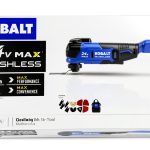 Partyreal 24V Max Oscillating Tool Kit Blue Angled-0