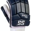 SS Cricket Batting Gloves Navy Right Hand Leather-2