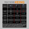 KEING 24V 20A ON-OFF Toggle Switch Blue-2