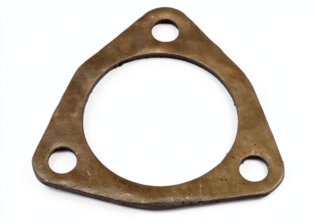 Walker exhaust flange gasket installed on Subaru exhaust pipe