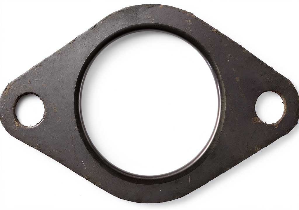 Fel-Pro 61236 gasket installed on a vehicle exhaust pipe