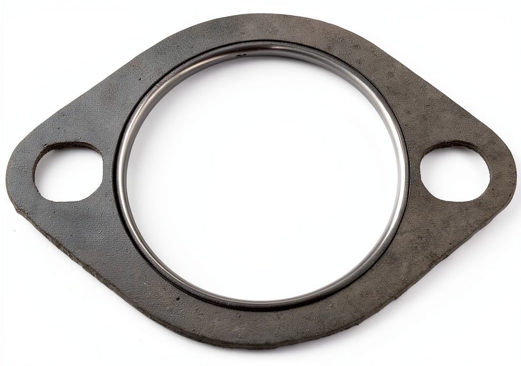 Walker exhaust gasket being installed on a Subaru Outback