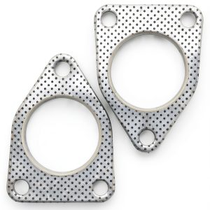 YGQ Stainless Steel D-Shape Exhaust Gasket for Acura TSX & Honda-0