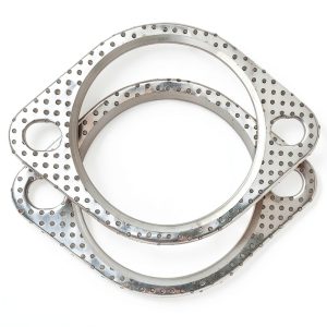 Ticon Stainless Steel Exhaust Gasket 3in Round MLSG Heavy Duty-0