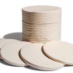 90mm Binderless Glass Fiber Sample Pads for Moisture Analyzers - 1 Box of 200 Sample Pads by Nevada WeighingTM Brand-0
