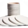 9 cm Glass Fiber Sample Pads - 200 Pack - Industrial Scale Accessories-1